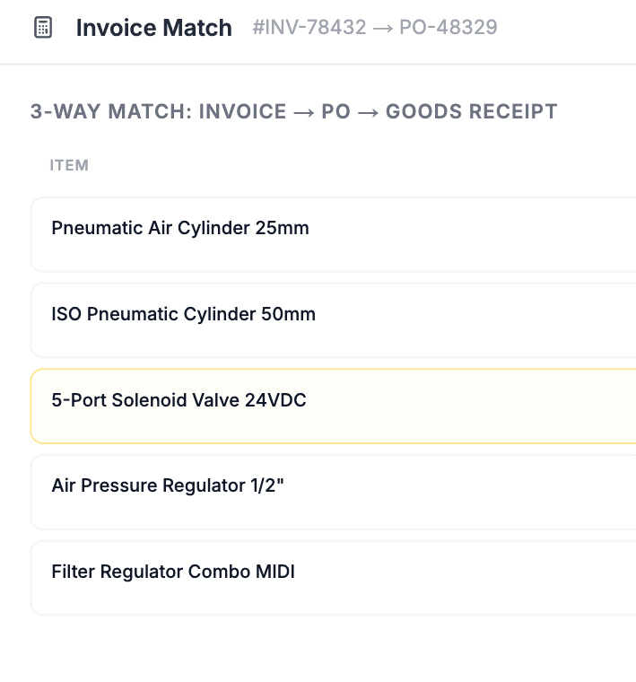 AP Automation product screenshot